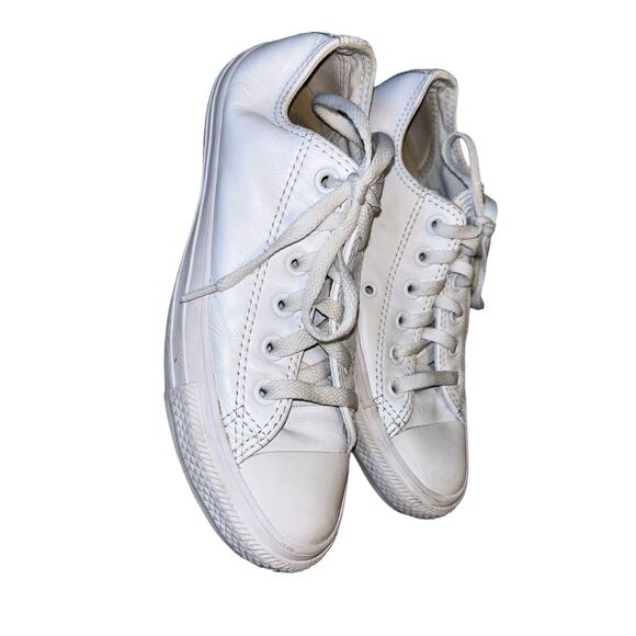 Converse Chuck Taylor All Star Leather low top unisex sneaker M4.5/W6.5 - Picture 7 of 11